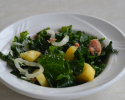 Thumbnail image for Launiupoko Farmers Market and Hawaiian Kale Salad with Sweet Maui Onions, Pineapple and Bacon